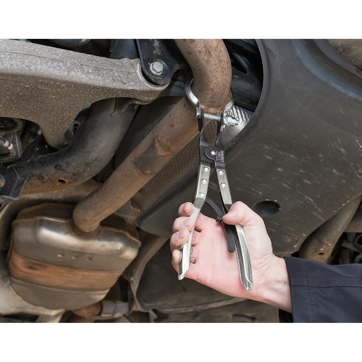 Hazet 4684-3 Exhaust pipe clamp pliers