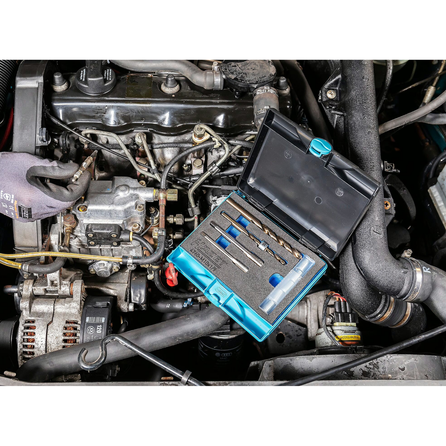 Hazet 4760-M10X1/9 Glow plug repair set