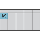 Hazet 4760-M8X1/9 Glow plug repair set