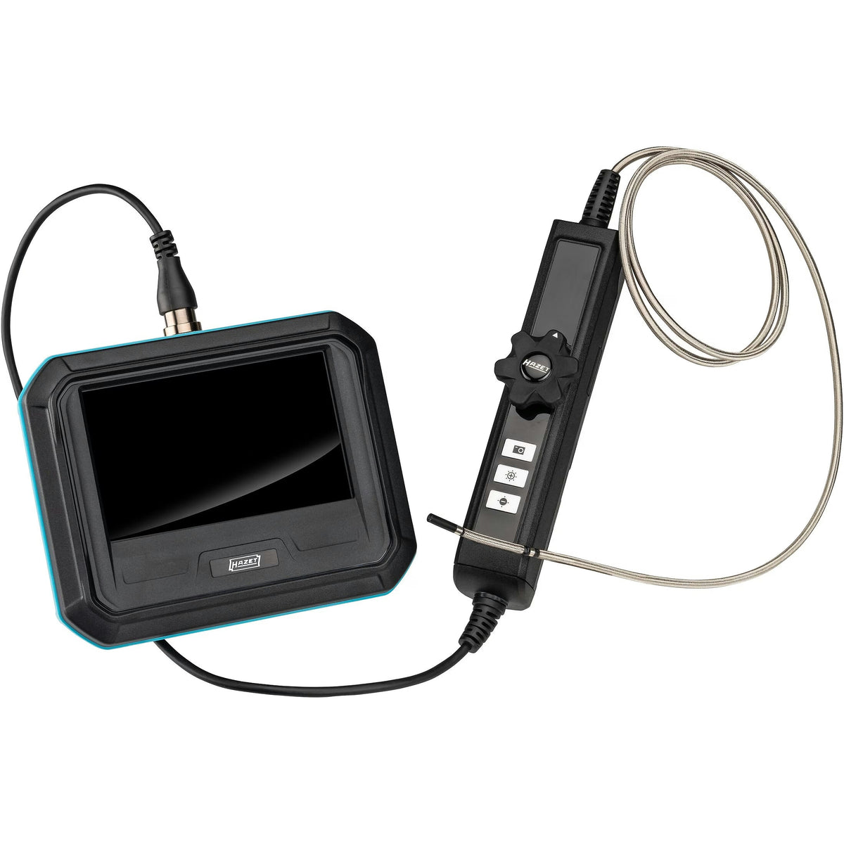 Hazet 4812-23/5AF HD touchscreen borescope set with 180° swivelling probe ∙ ⌀ 3.9 mm