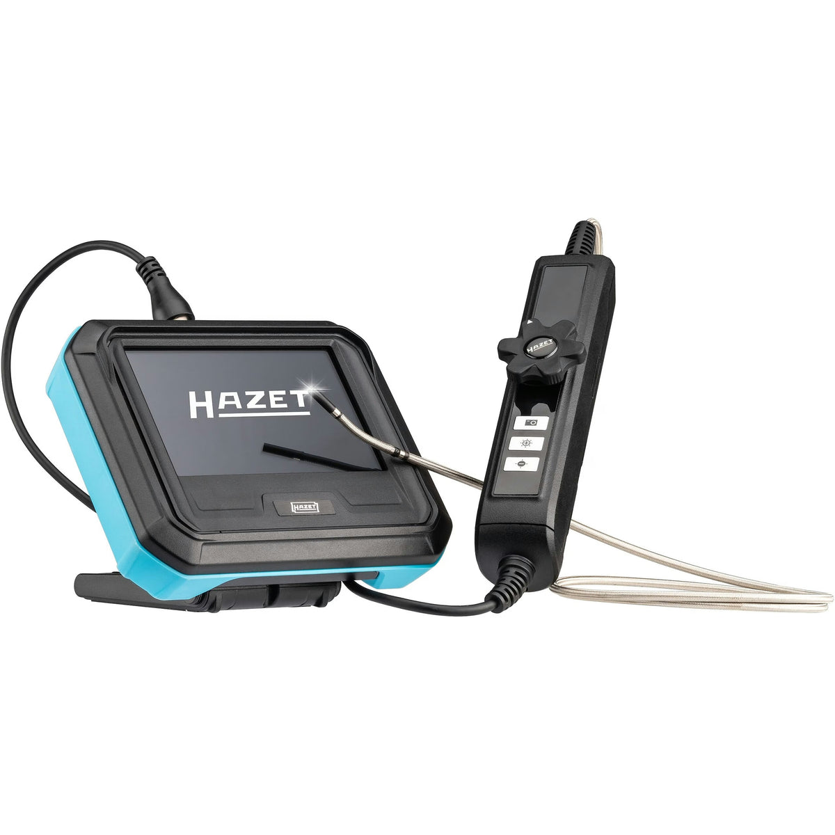Hazet 4812-23/5AF HD touchscreen borescope set with 180° swivelling probe ∙ ⌀ 3.9 mm