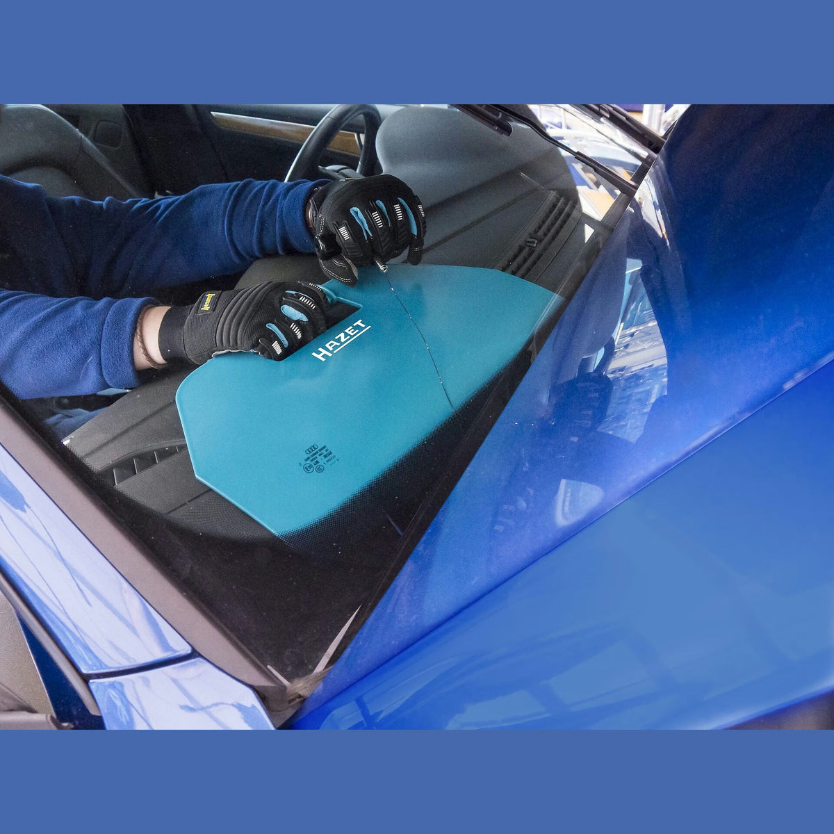 Hazet 4852/4 Dashboard protection set ∙ with handle