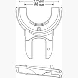 Hazet 4900-35 Tensioning jaw