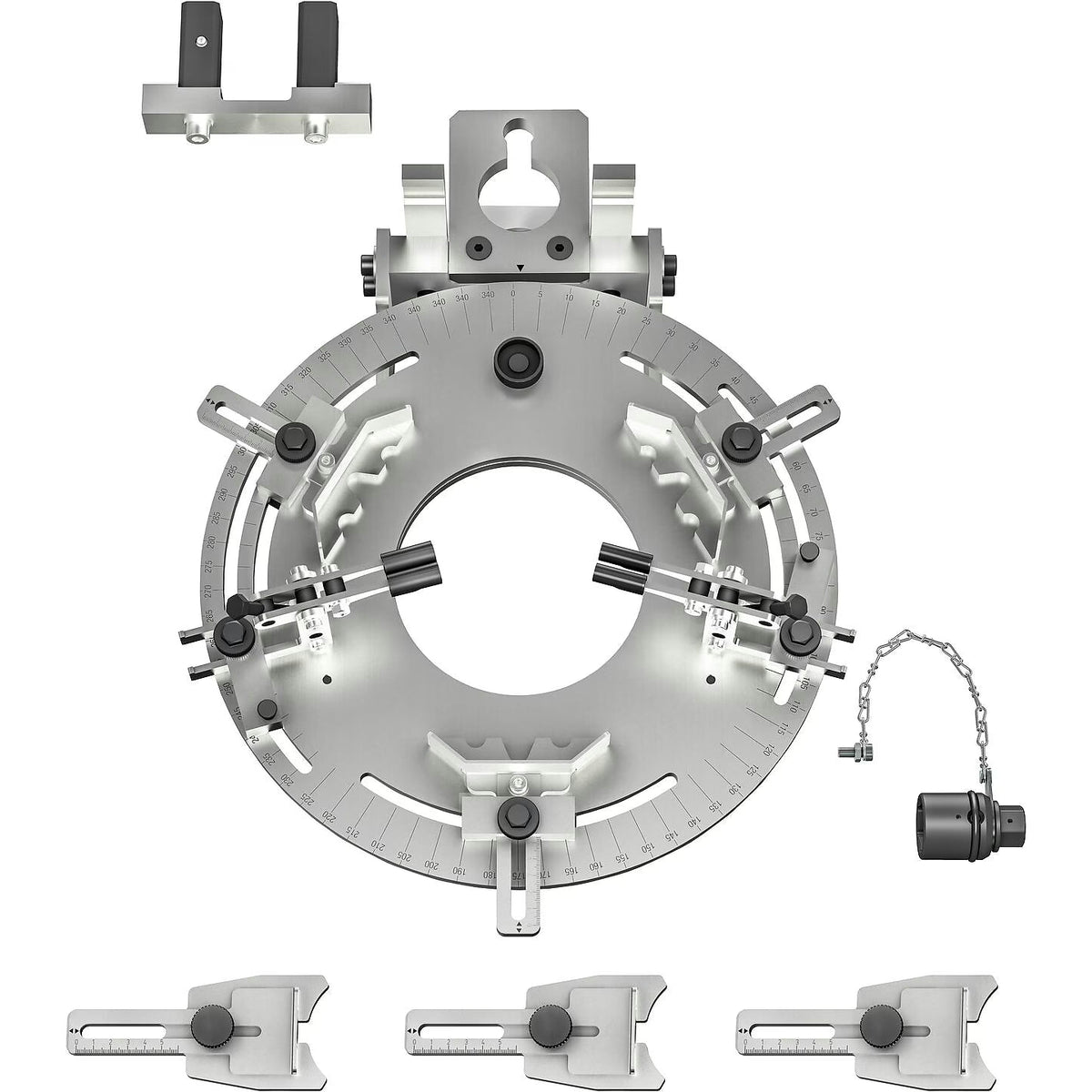 Hazet 4903-2 Universal clamping disc ∙ adjustable