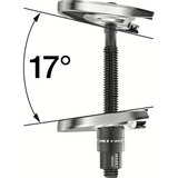 Hazet 4904/6 Universal inside spring vice set