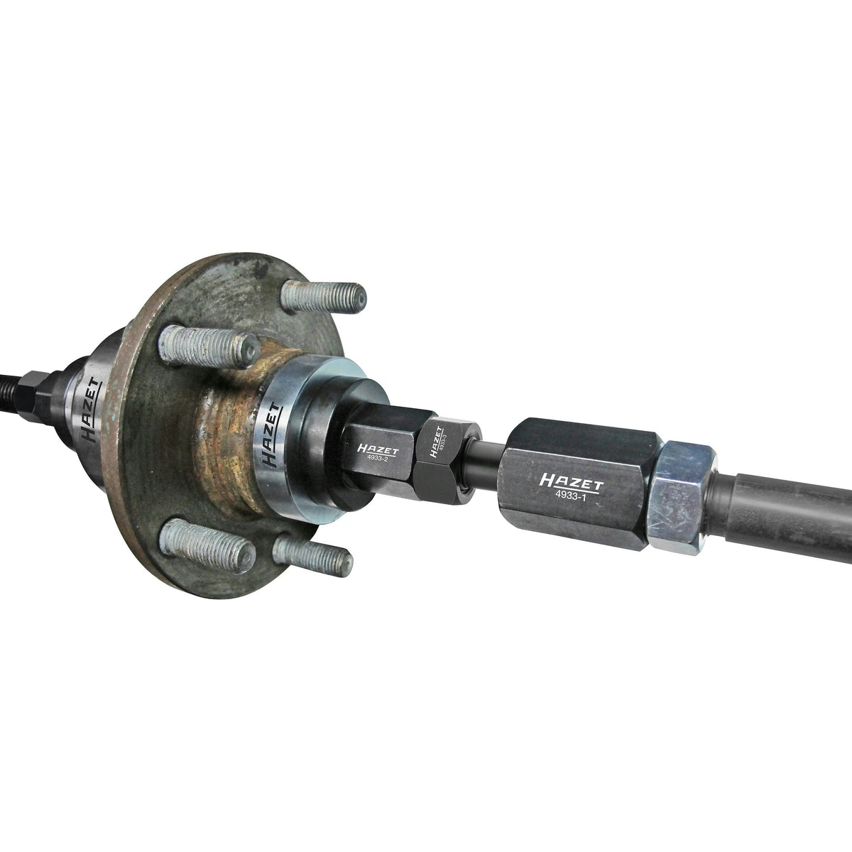 Hazet 4933-1/11 Double cone wheel bearing tool set