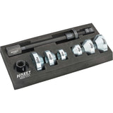 Hazet 4933-1/11 Double cone wheel bearing tool set