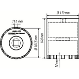 Hazet 4937-101/4 Commercial vehicle pin wrench set