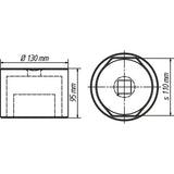 Hazet 4937-110 Commercial vehicle hub cap wrench