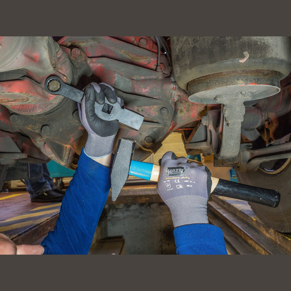 Hazet 4937-19 Box-end wrench ∙ with 2 striking faces