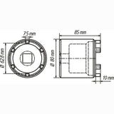 Hazet 4937-62 Commercial vehicle pin wrench
