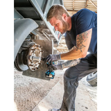 Hazet 4961N-23/12 Commercial vehicle wheel hub grinder set