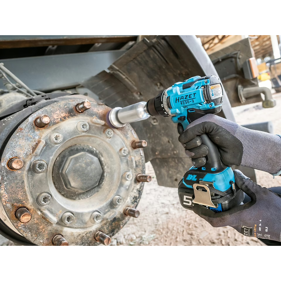 Hazet 4961N-23/12 Commercial vehicle wheel hub grinder set