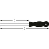 Hazet 4968-5 Brake calliper file