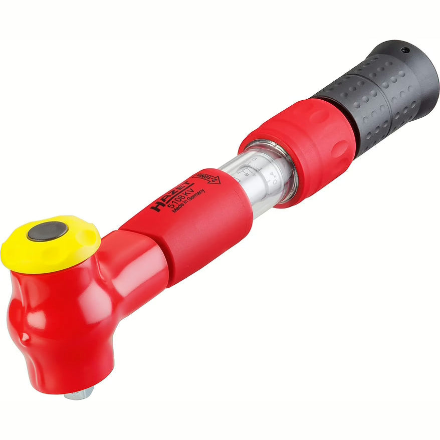 Hazet 5108KV 3⁄8″ Torque wrench ∙ with protective insulation ∙ 2 – 10 Nm ∙ ±6%