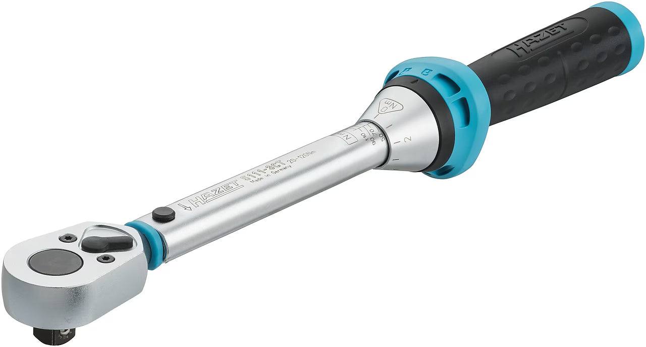 Hazet 5111-3CT 3⁄8″ Torque wrench ∙ 20 – 120 Nm ∙ ±3%