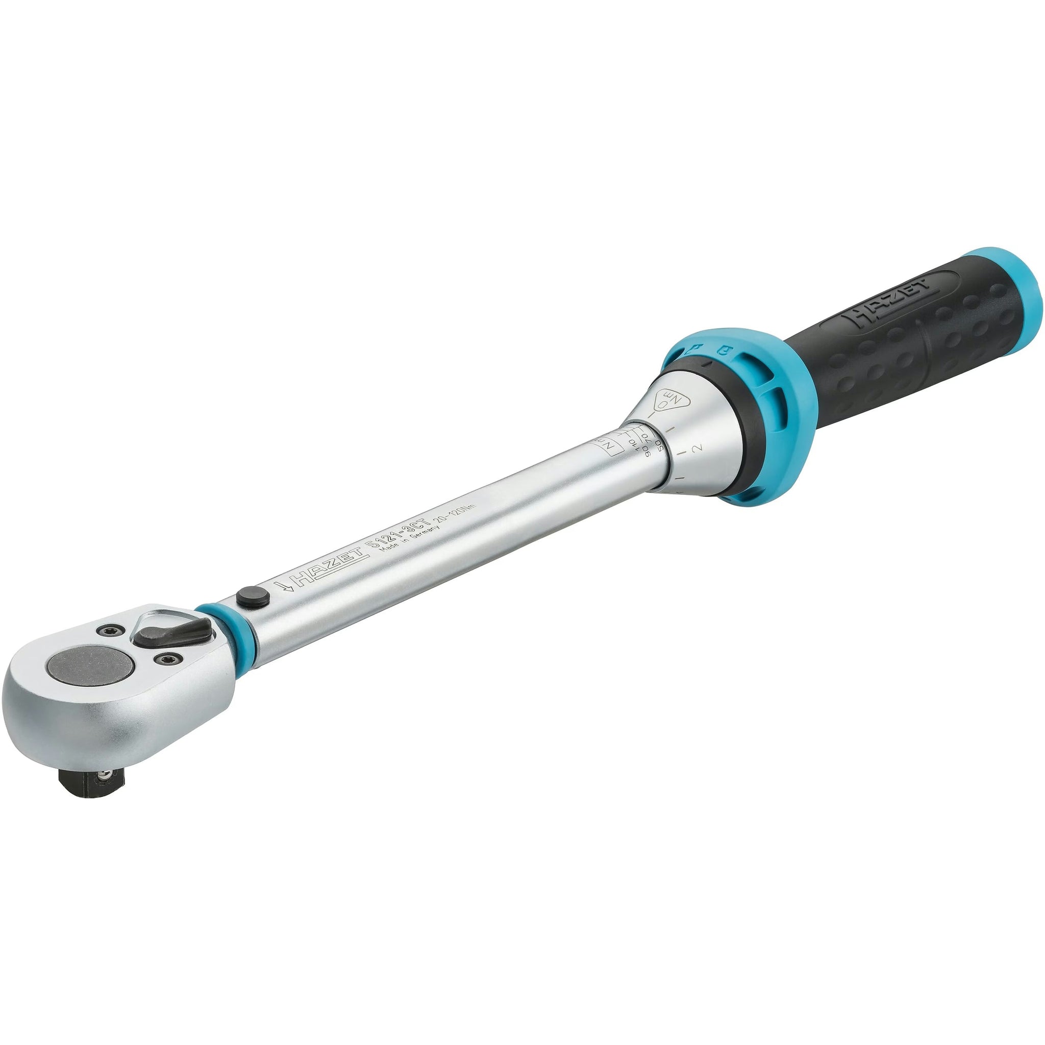 Hazet 5121-3CT 1⁄2″ Torque wrench ∙ 20 – 120 Nm ∙ ±3%
