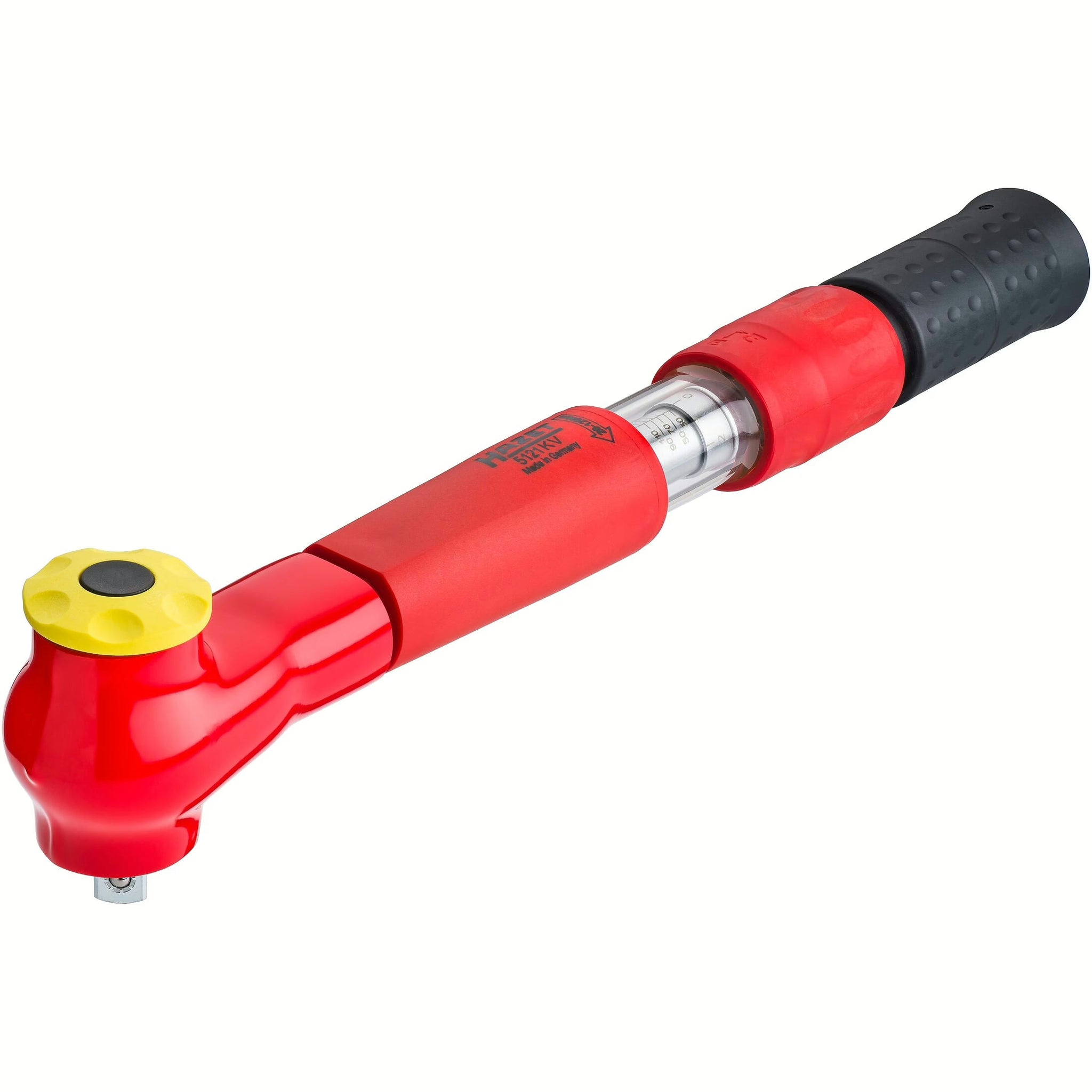 Hazet 5121KV 1⁄2″ Torque wrench ∙ with protective insulation ∙ 20 – 120 Nm ∙ ±4%