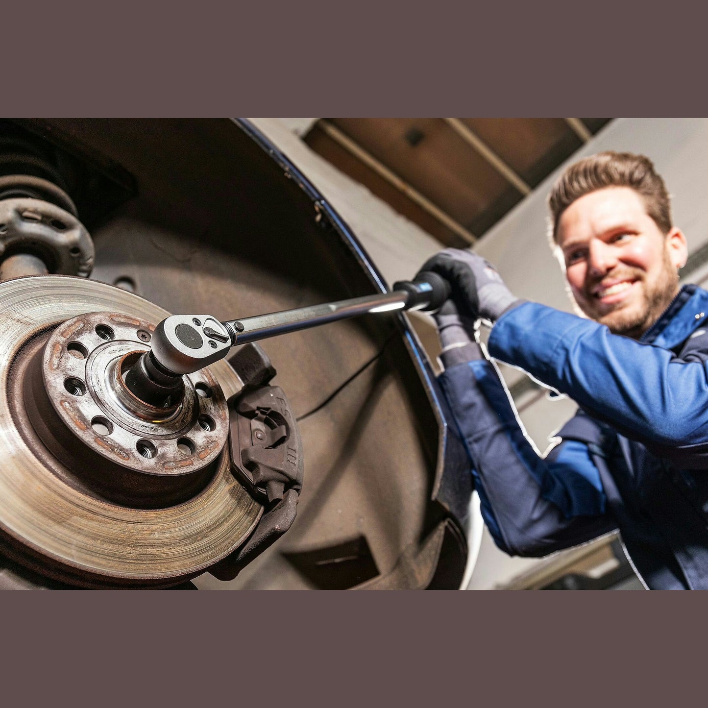 Hazet 5123-2CLTCAL 1⁄2″ Torque wrench with DAkkS calibration certificate ∙ 60 – 320 Nm ∙ ±4%