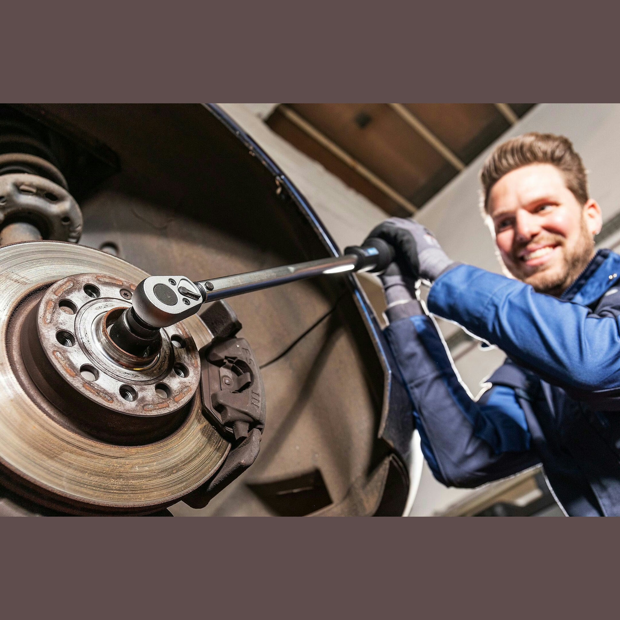 Hazet 5123-2CLTCAL 1⁄2″ Torque wrench with DAkkS calibration certificate ∙ 60 – 320 Nm ∙ ±4%
