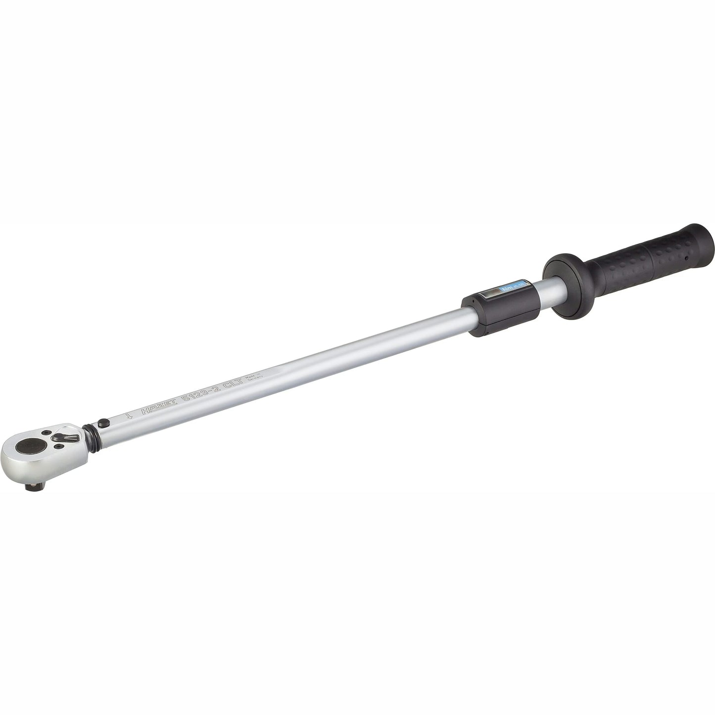 Hazet 5123-2CLTCAL 1⁄2″ Torque wrench with DAkkS calibration certificate ∙ 60 – 320 Nm ∙ ±4%