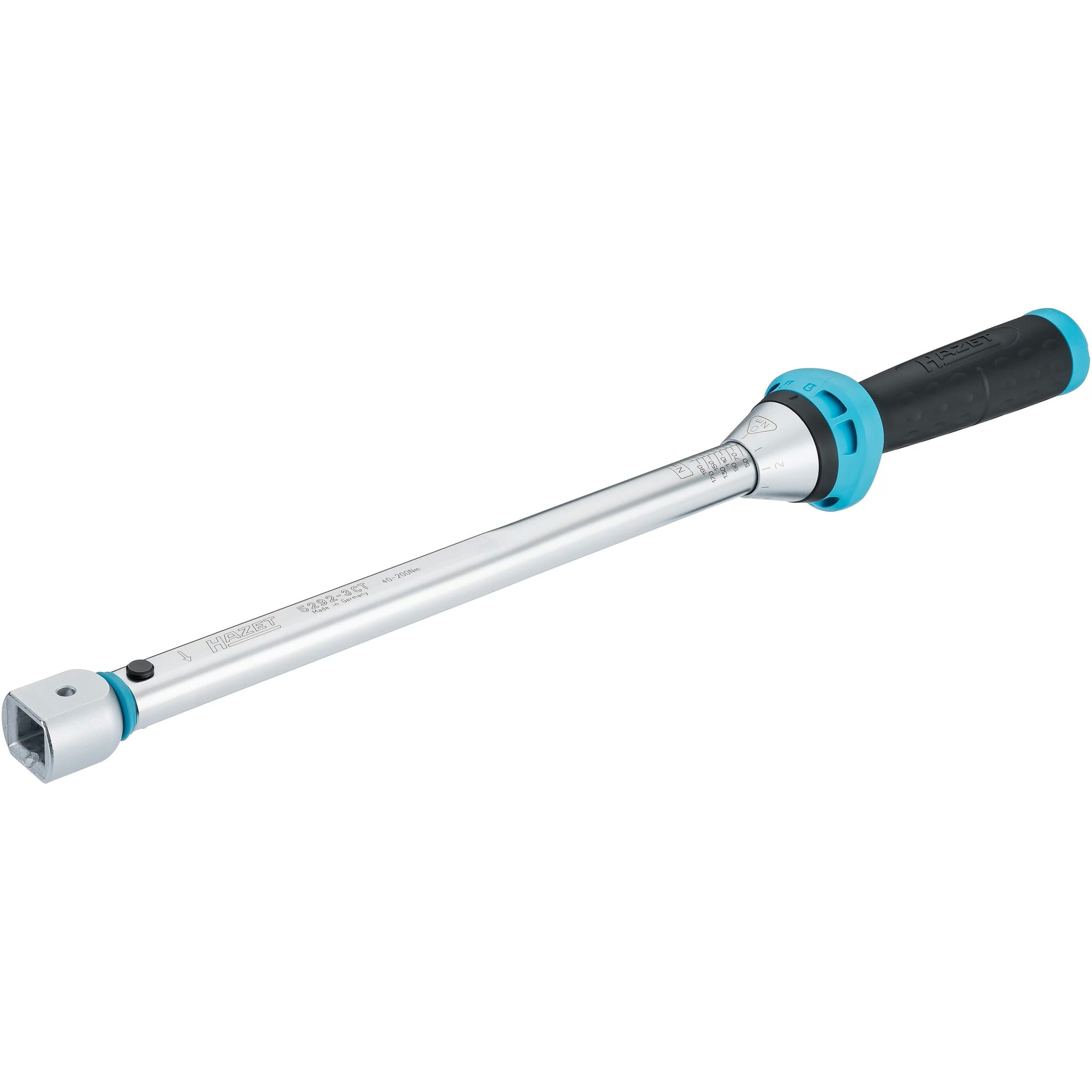 Hazet 5292-3CTCAL 14 x 18 mm Torque wrench with DAkkS calibration certificate ∙ 40 – 200 Nm ∙ ±3%