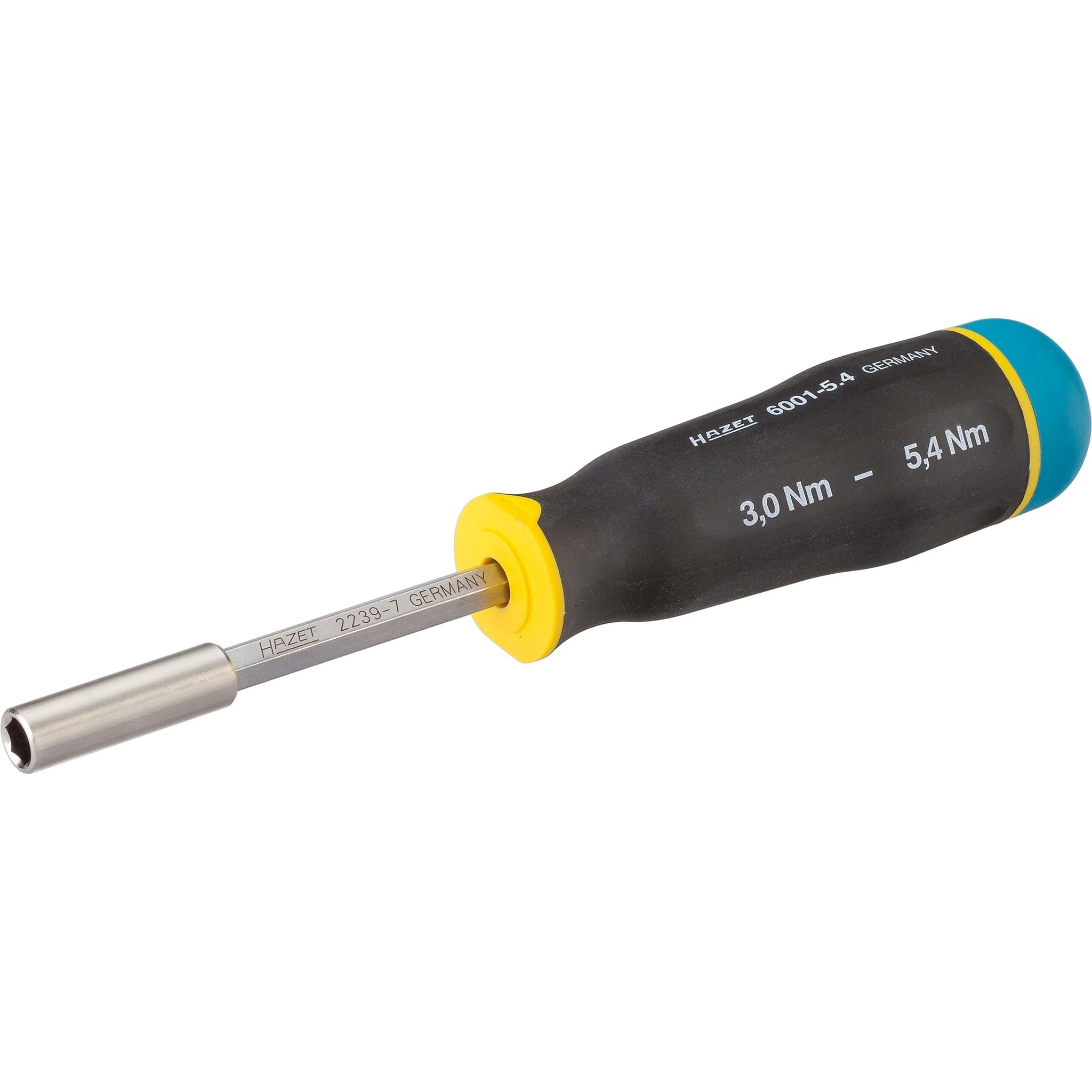 Hazet 6001-5.4/3 1⁄4″ Torque screwdriver ∙ 3 – 5.4 Nm ∙ ±6%
