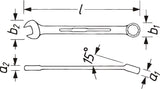 Hazet 600N-29 Combination wrench
