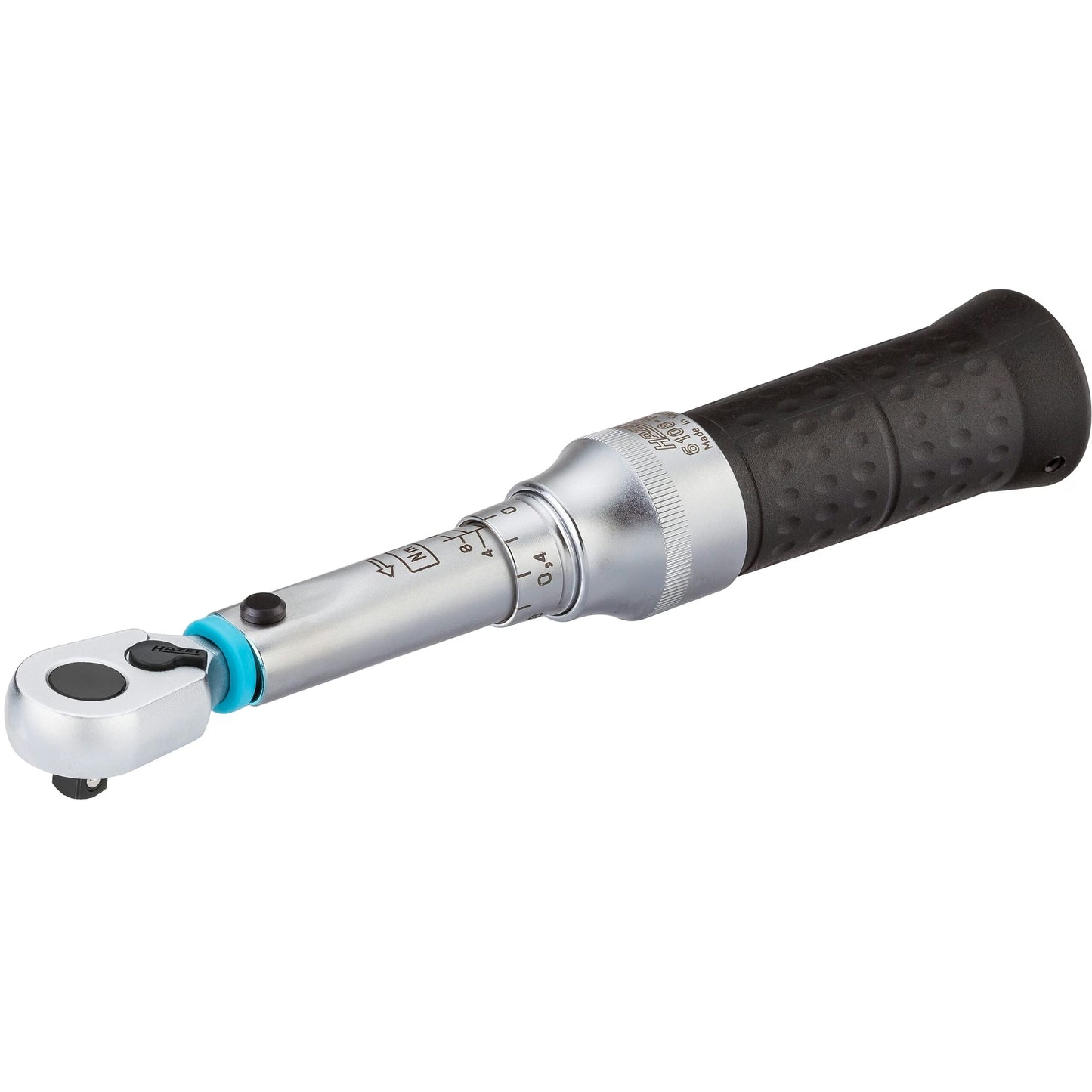 Hazet 6108-1CT 1⁄4″ Torque wrench ∙ 2 – 10 Nm ∙ ±2% ∙ With HiPer reversible ratchet