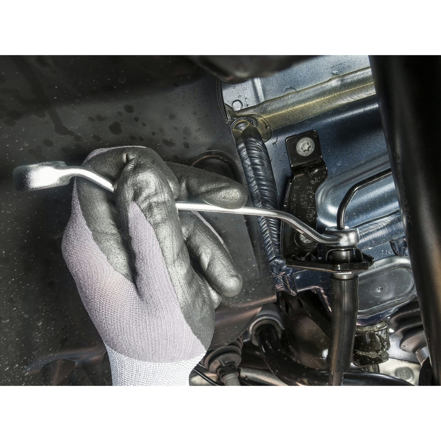Hazet 612N-11 Brake line wrench - open