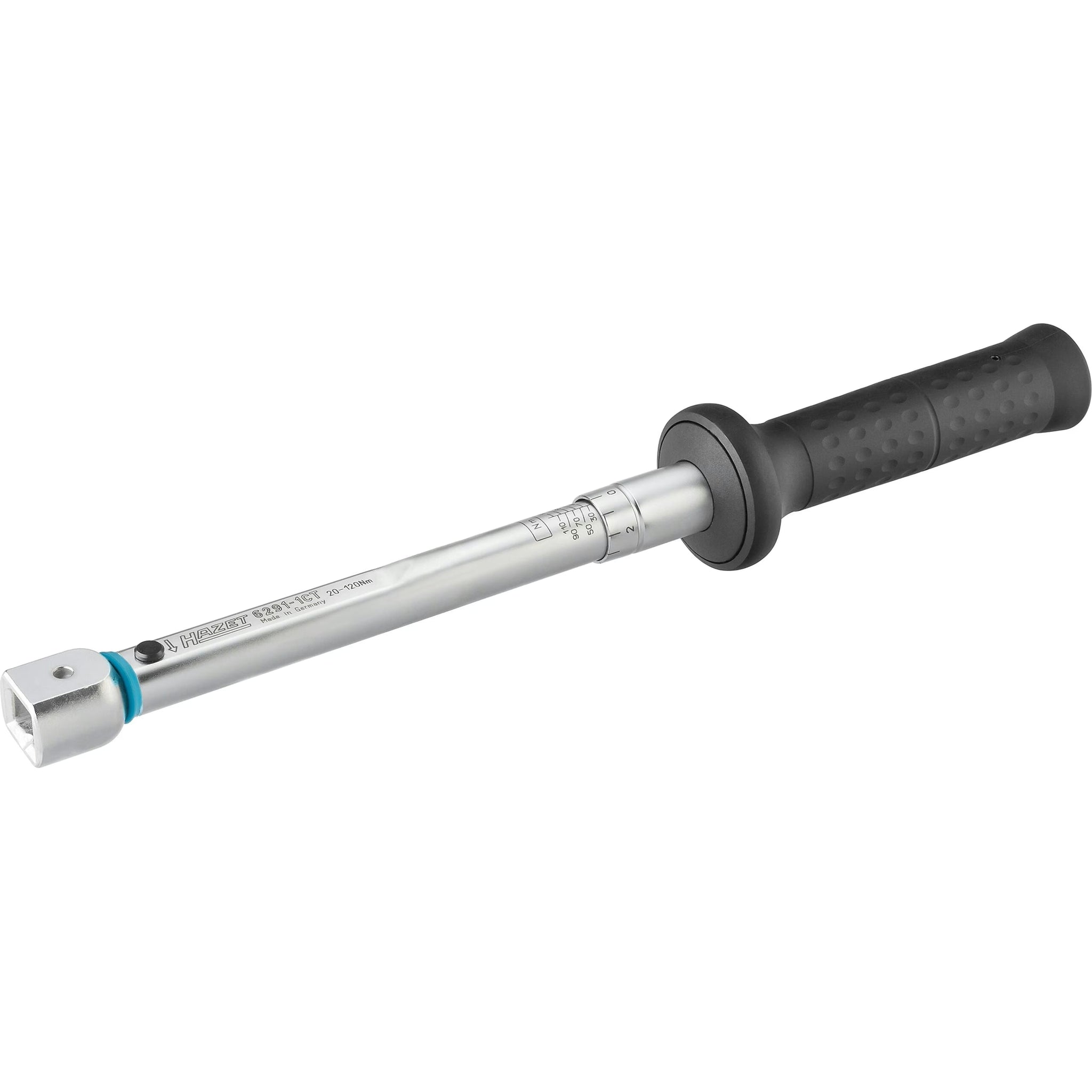 Hazet 6291-1CTCAL 14 x 18 mm Torque wrench with DAkkS calibration certificate ∙ 20 – 120 Nm ∙ ±2%