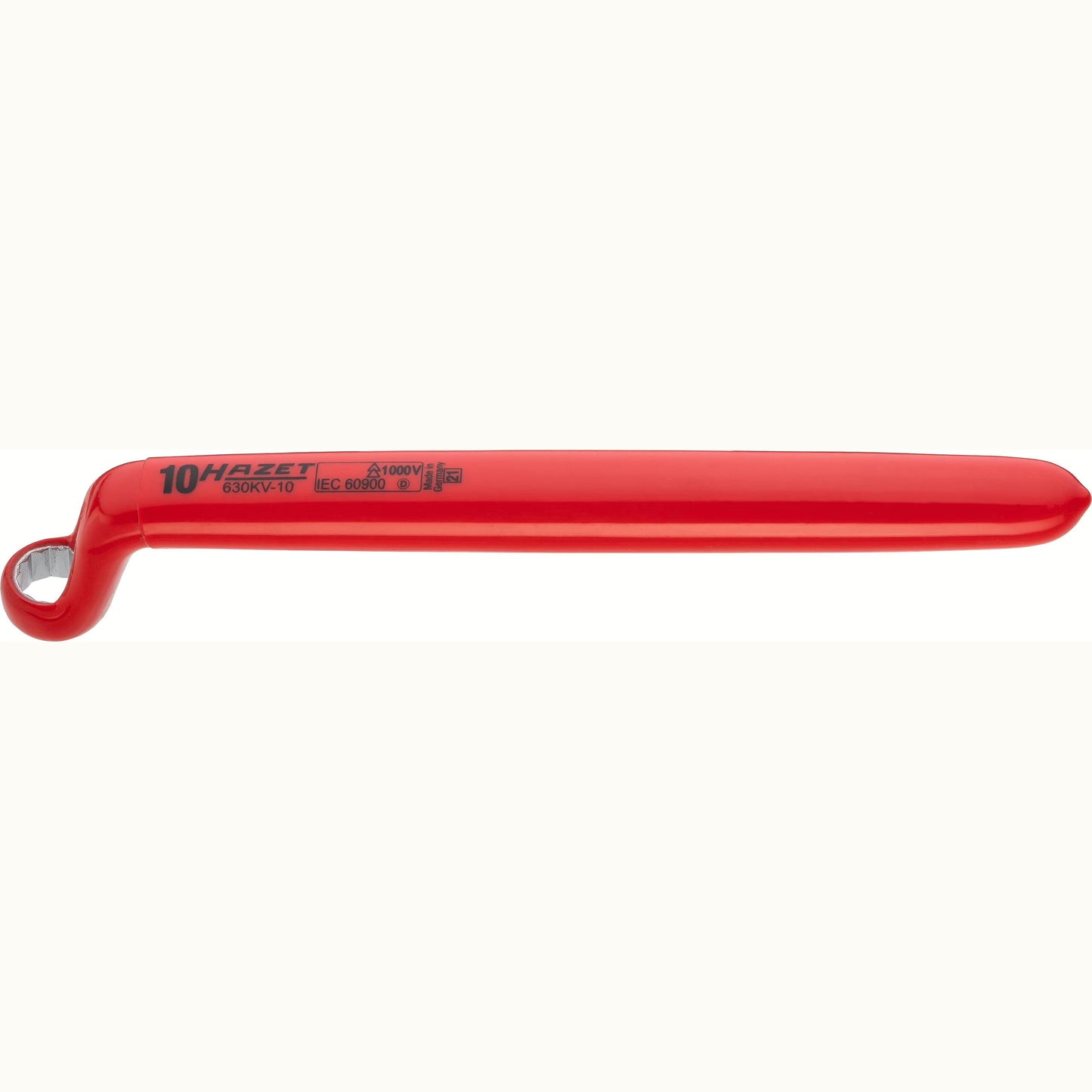 Hazet 630KV-10 Single box-end wrench ∙ with protective insulation