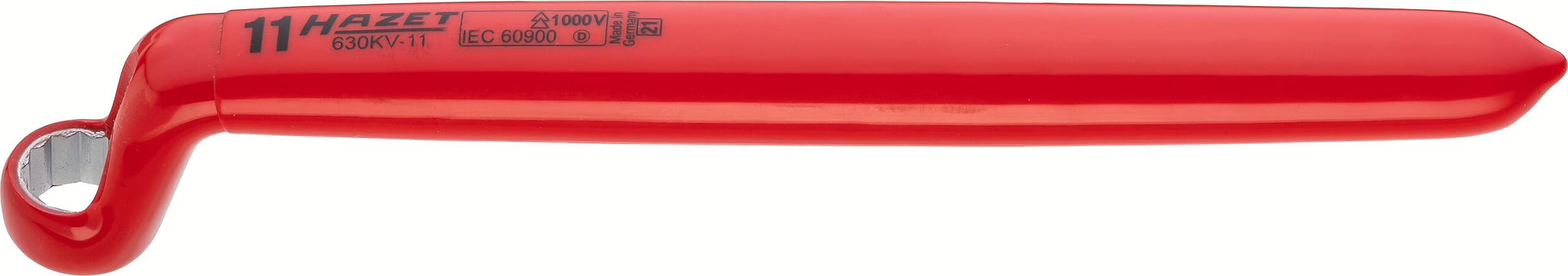 Hazet 630KV-11 Single box-end wrench ∙ with protective insulation