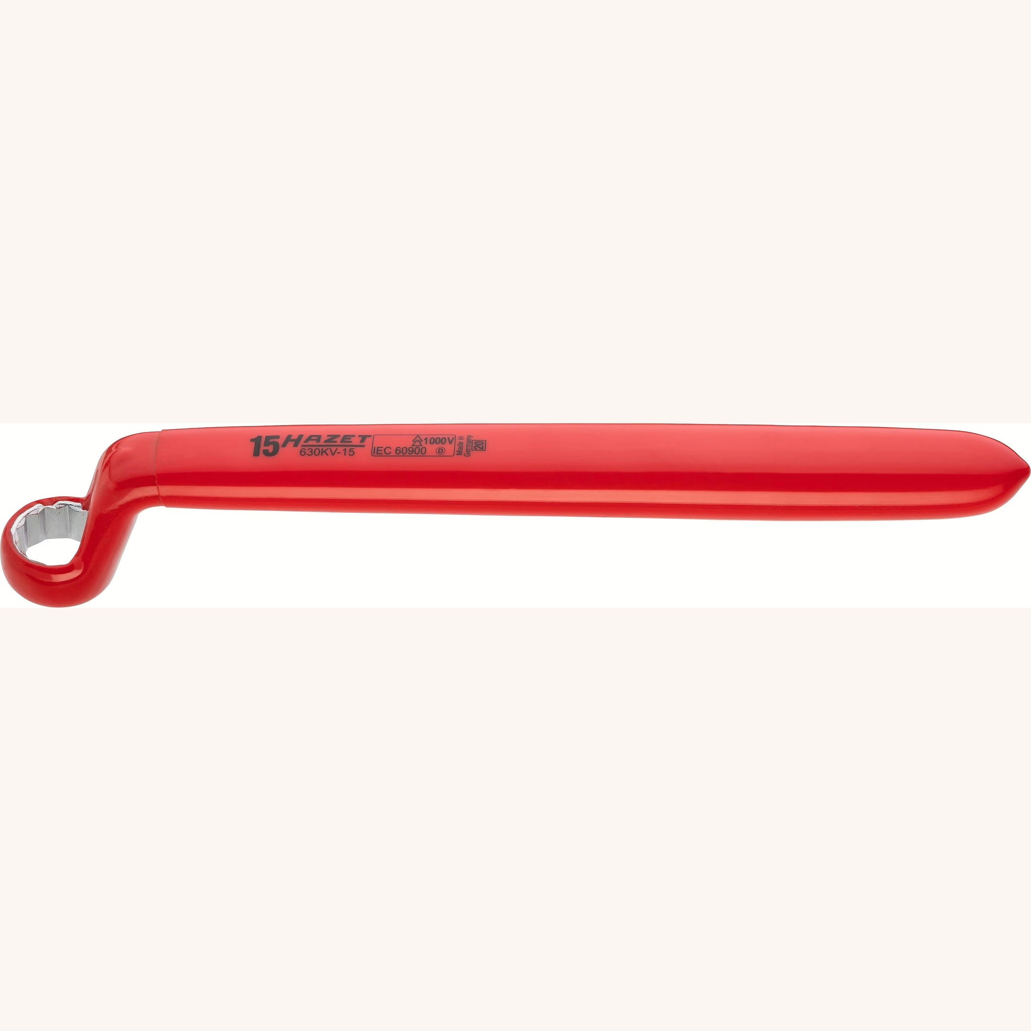 Hazet 630KV-15 Single box-end wrench ∙ with protective insulation