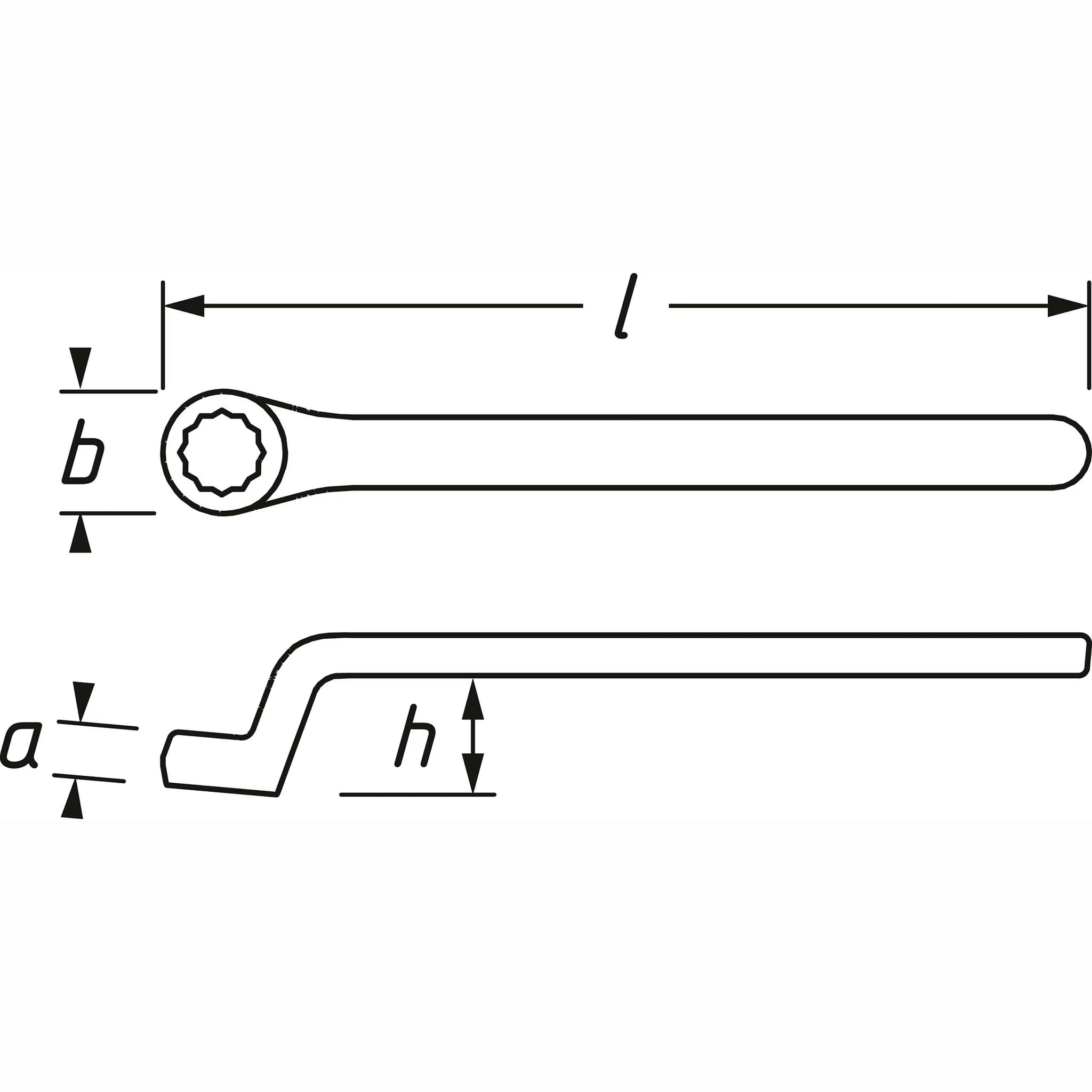 Hazet 630KV-16 Single box-end wrench ∙ with protective insulation