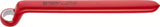 Hazet 630KV-17 Single box-end wrench ∙ with protective insulation