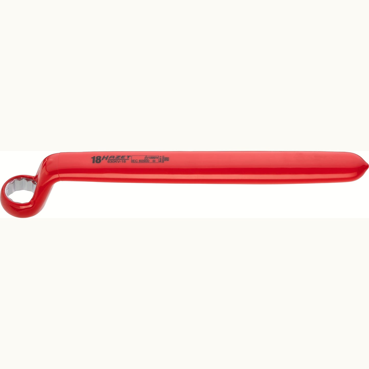 Hazet 630KV-18 Single box-end wrench ∙ with protective insulation
