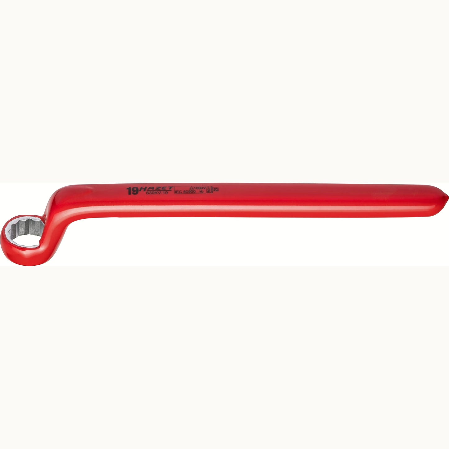 Hazet 630KV-19 Single box-end wrench ∙ with protective insulation