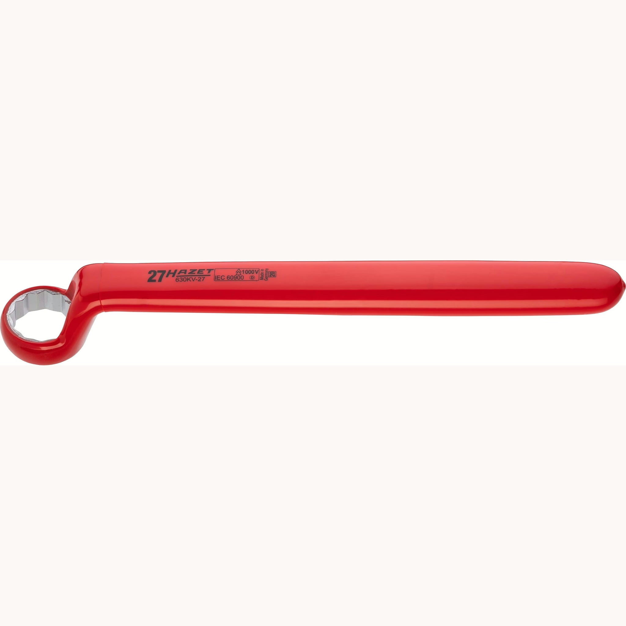 Hazet 630KV-27 Single box-end wrench ∙ with protective insulation