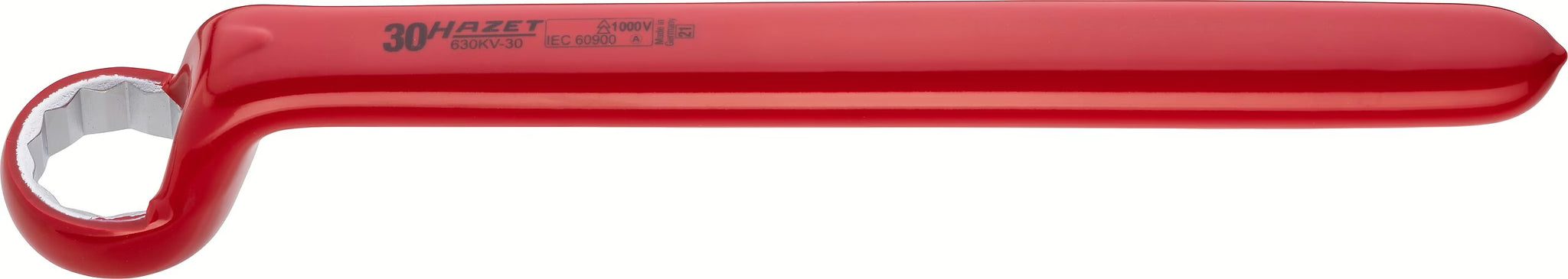 Hazet 630KV-30 Single box-end wrench ∙ with protective insulation
