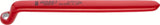 Hazet 630KV-8 Single box-end wrench ∙ with protective insulation