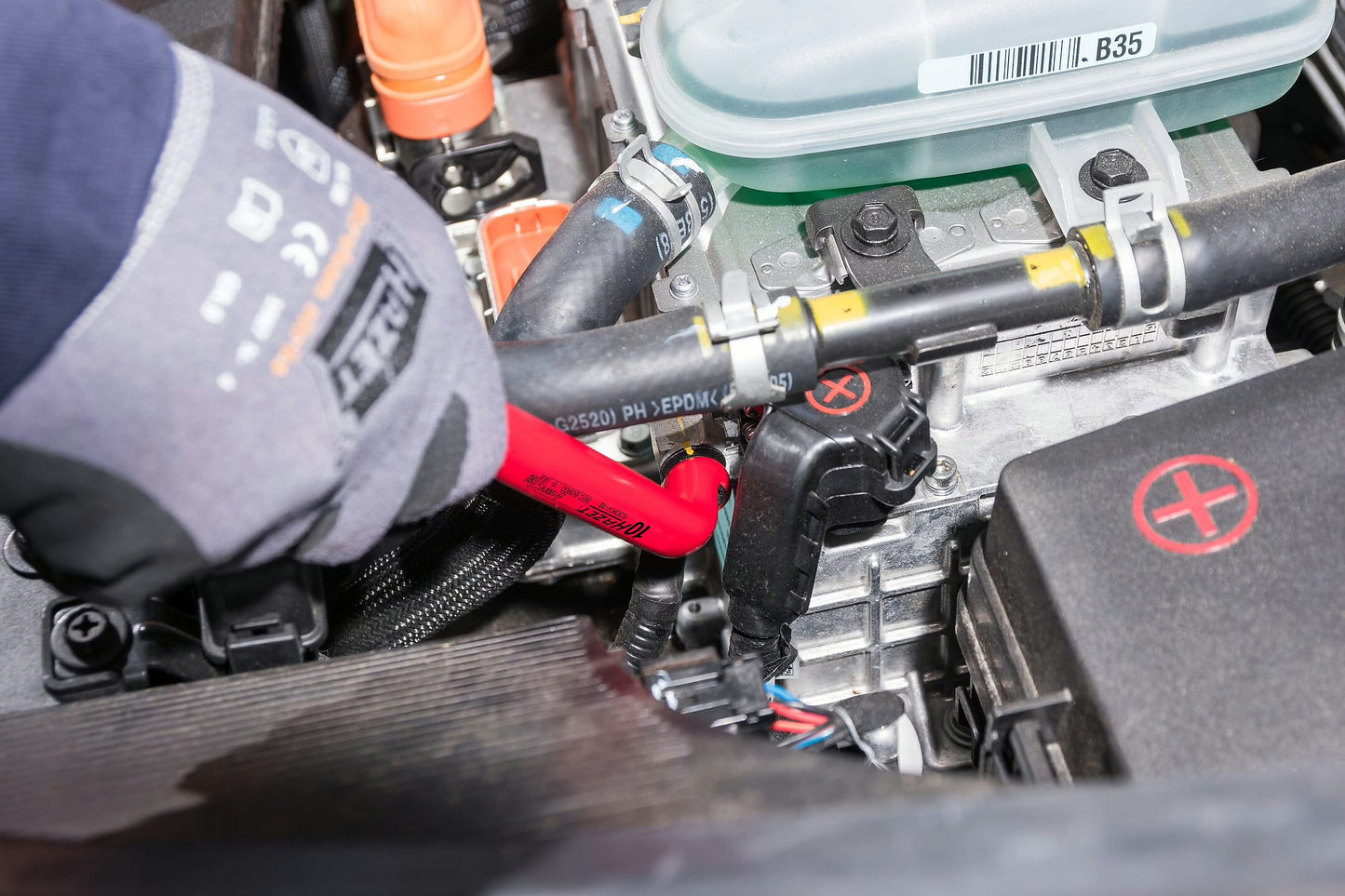 Hazet 630KV-9 Single box-end wrench ∙ with protective insulation