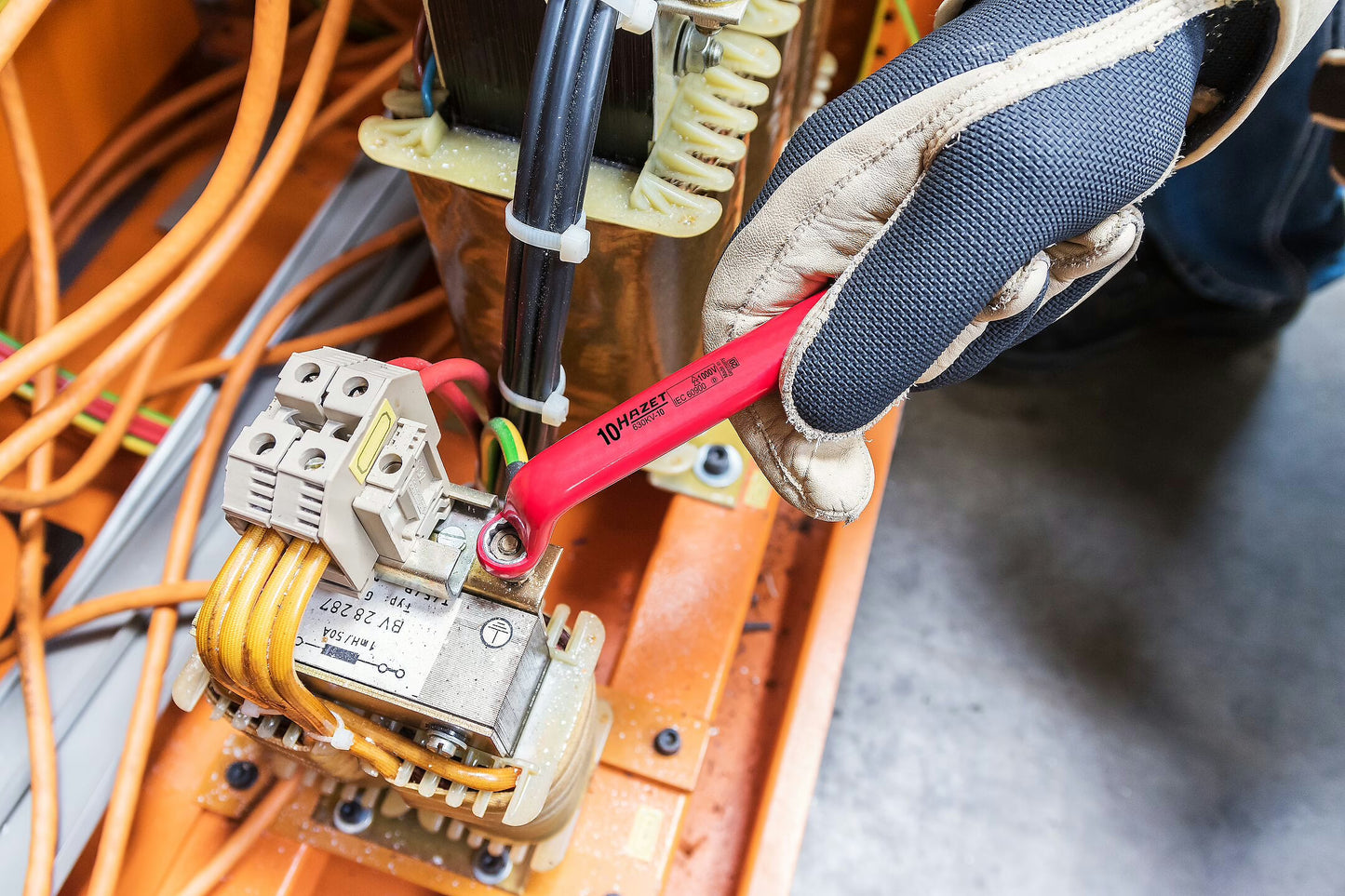Hazet 630KV-9 Single box-end wrench ∙ with protective insulation