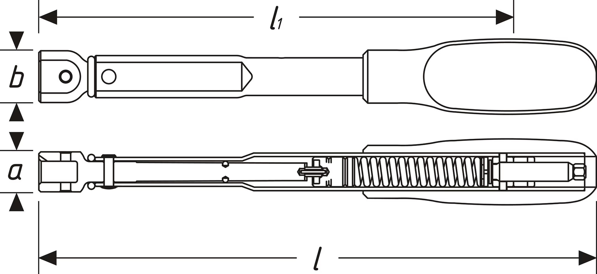 Hazet 6391-25 9 x 12 mm Torque wrench ∙ 2 – 25 Nm ∙ ±2%