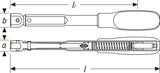 Hazet 6391-25V 9 x 12 mm Torque wrench ∙ 2 – 25 Nm ∙ ±2%