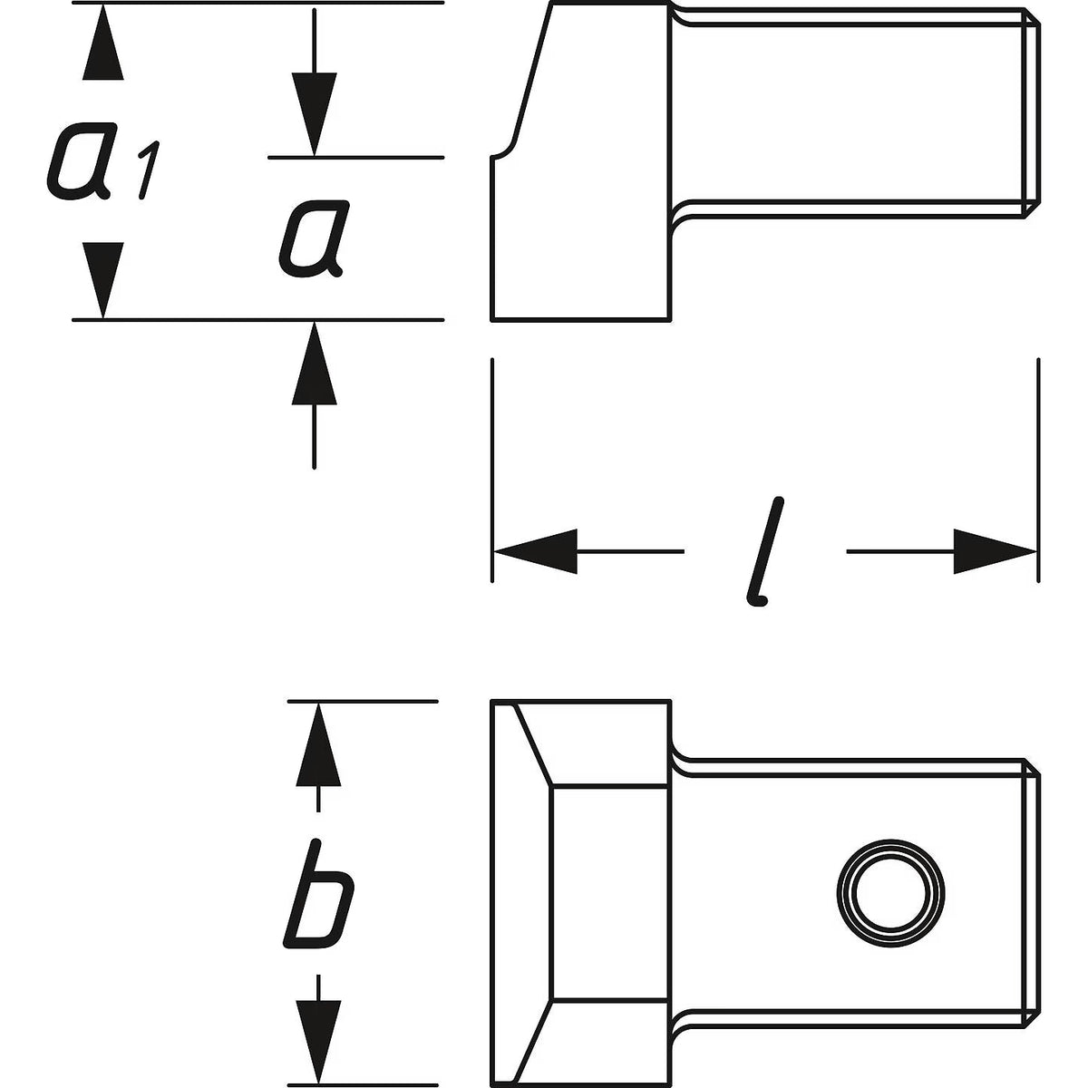 Hazet 6430D Blank-end insert
