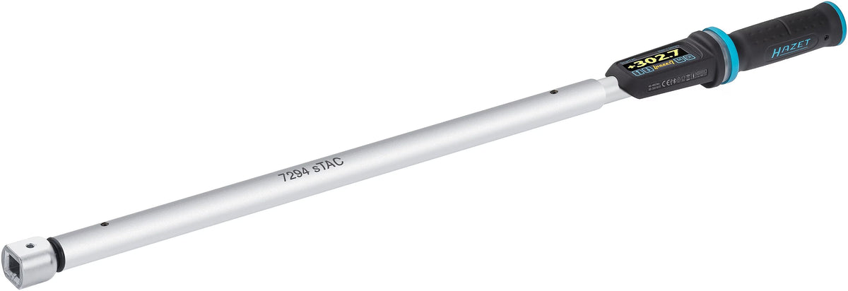 Hazet 7294-2STAC 14 x 18 mm ∙ 3⁄4″ Electronic torque wrench with built-in angle gauge ∙ 40 – 400 Nm ∙ 30 – 300 lbf.ft ∙ ±1%