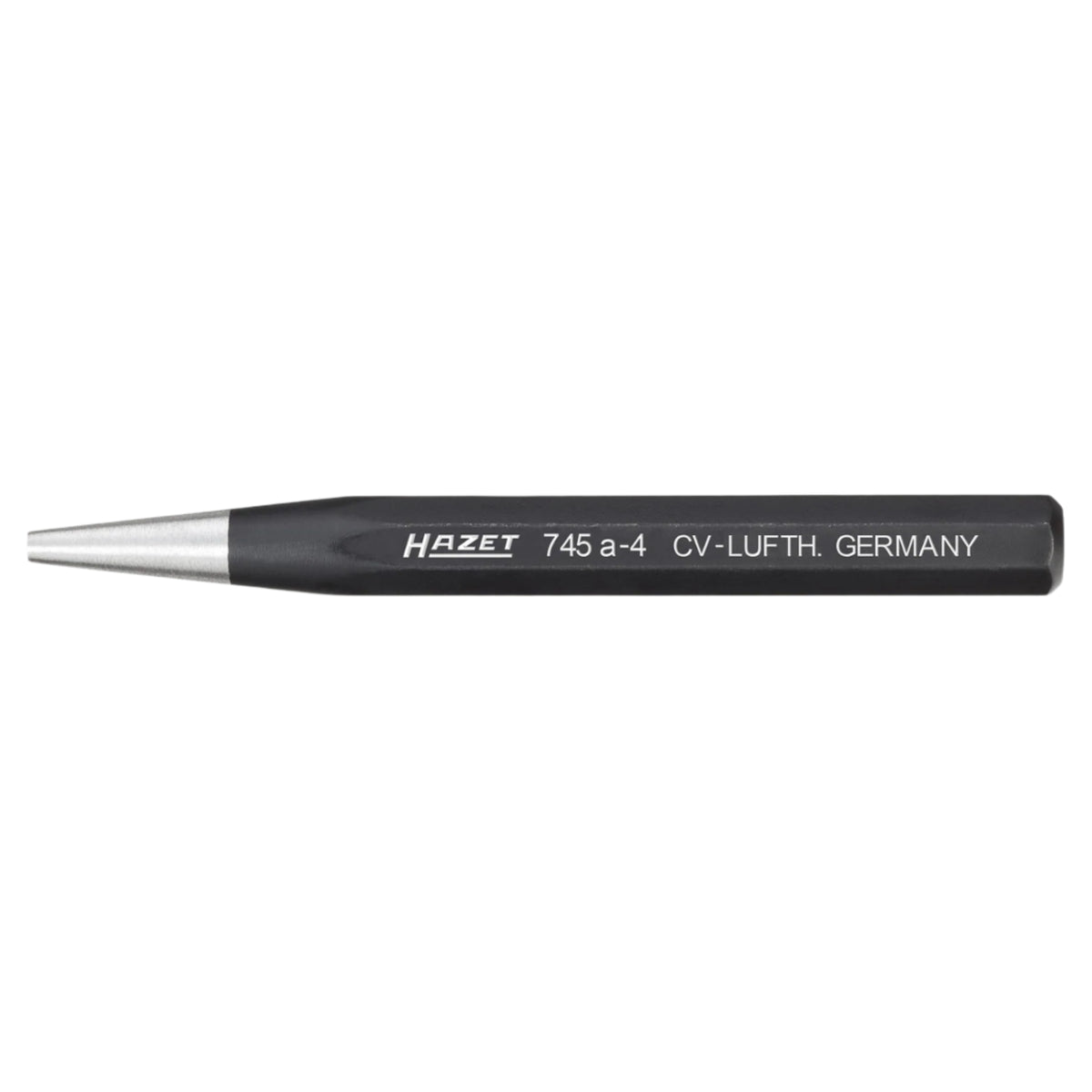 Poinçon/chasse-goupille Hazet 745A-2 - Diamètre 2 Mm, Longueur 120 Mm, Outil Professionnel Allemand