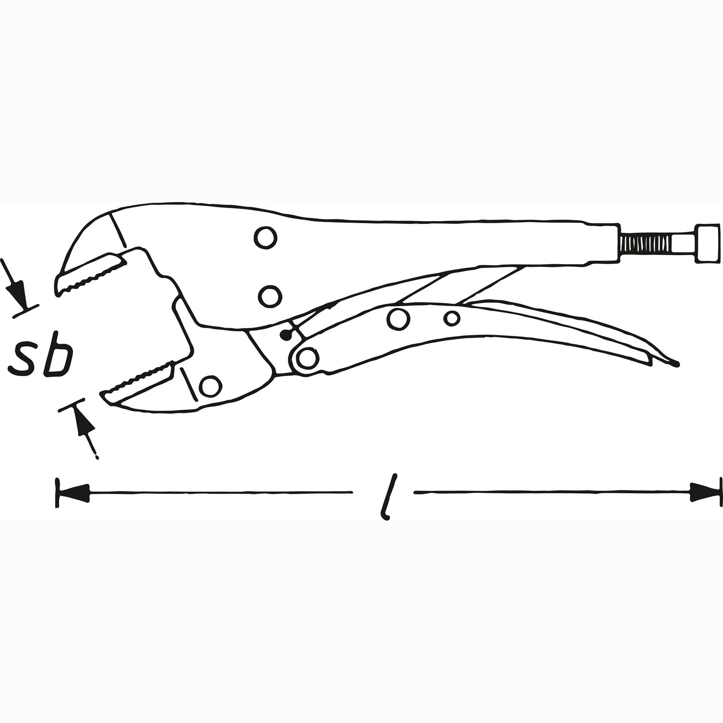 Hazet 757-10 Grip pliers