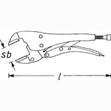 Hazet 757-7 Grip pliers